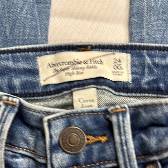 Abercrombie & Fitch Blue Skinny Jeans - Picture 5 of 6